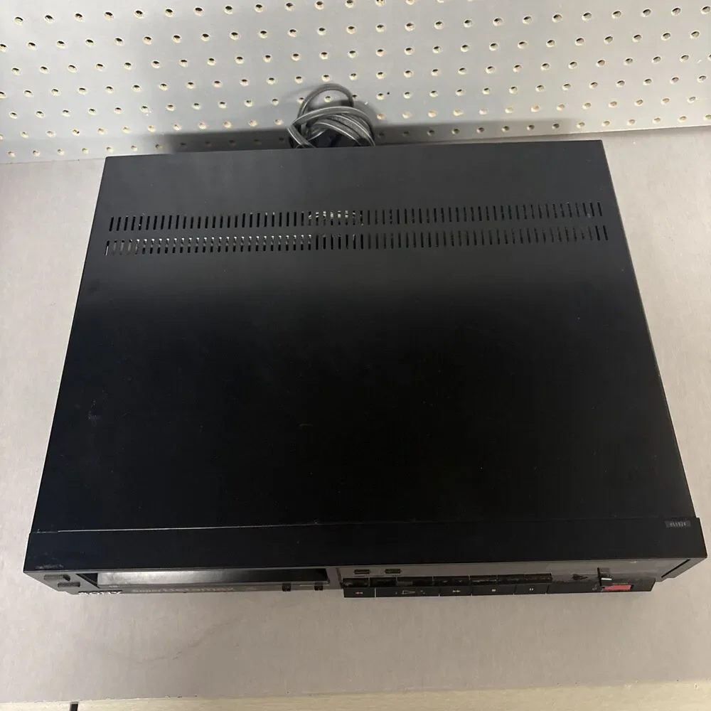 Sony Super BETAMAX SL-330 VCR No Remote Black For Parts